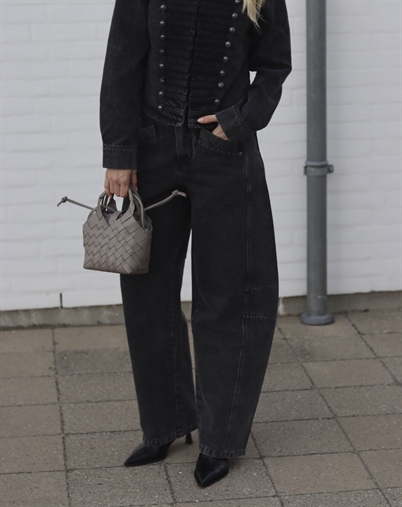 Co' Couture - JaceCC Barrel Jeans - Black